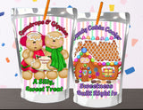 Sweet Gingerbread Capri Sun Label Printable