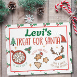 Personalized Santa Snack Tray Placemat