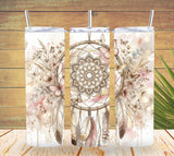 Boho Dreamcatcher Butterfly Tumbler  *826