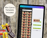 Mickey Mouse Alphabet Hershey Candy Bar Wrapper Printable