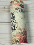 My Favorite People Call Me Personalized Floral Tumbler