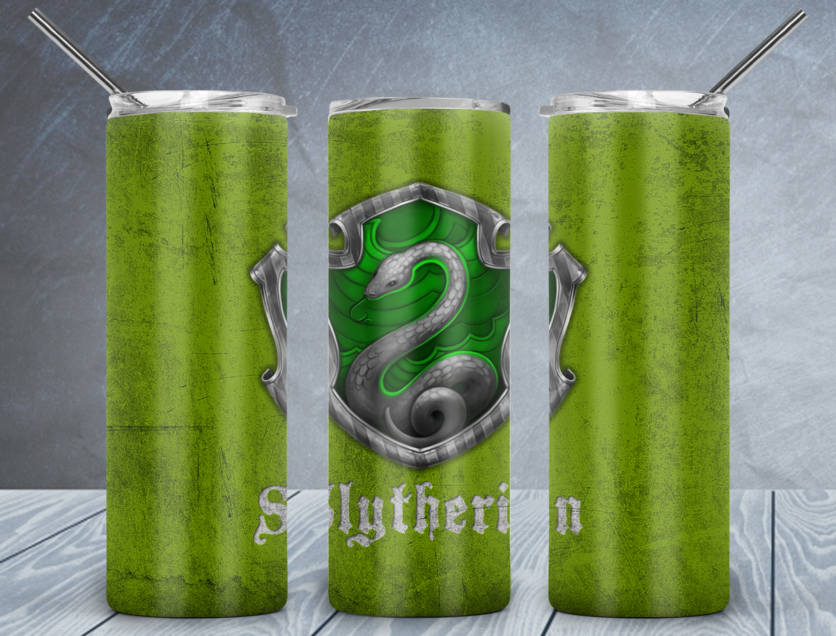 Slytherin Snake Harry Potter Tumbler