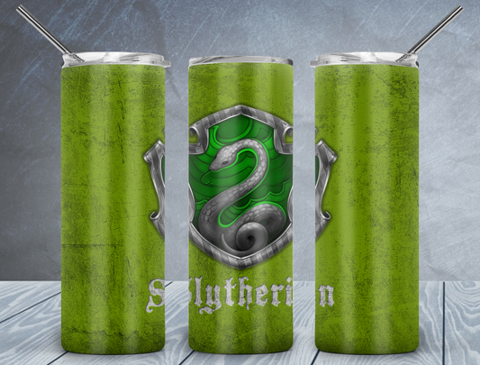 Slytherin Snake Harry Potter Tumbler