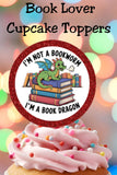 Book Lover Cupcake Topper Printable