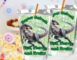 Dinosaur Capri Sun Label Printable