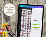 Patriotic Flag Alphabet Hershey Candy Bar Wrapper Printable