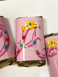 Princess Crown Alphabet Hershey Candy Bar Wrapper Printable