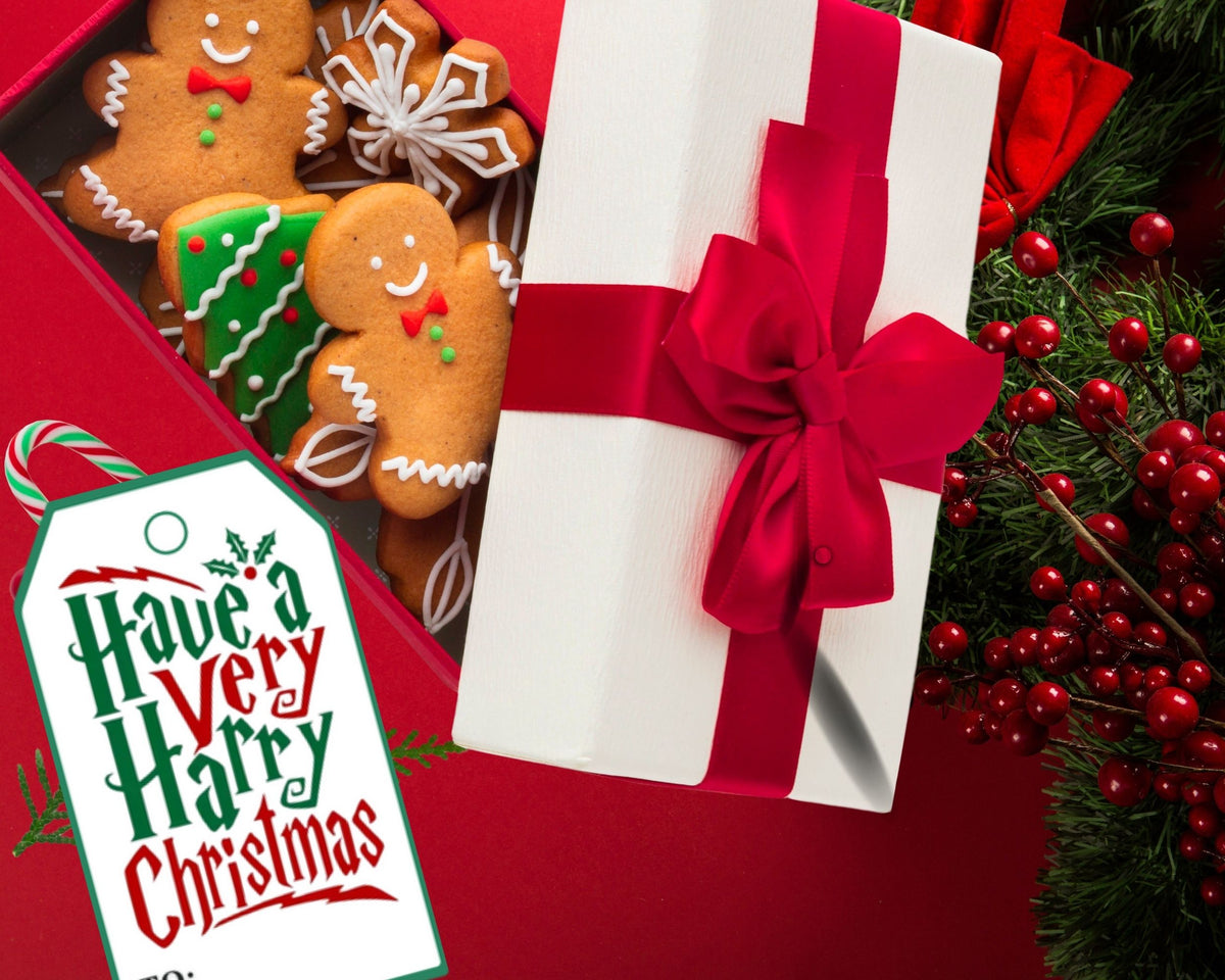 Very Harry Christmas Harry Potter gift Tags Printable