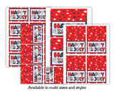 Happy 4th of July Candy Bag Topper Printable