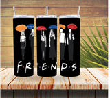 Friends Umbrellas Tumbler