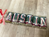 Baseball Alphabet Hershey Candy Bar Wrapper Printable