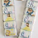 Beauty and the Beast Mini Candy Bar Wrappers