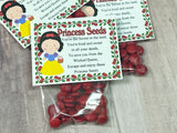 Snow White Princess Seeds Bag Topper Printable