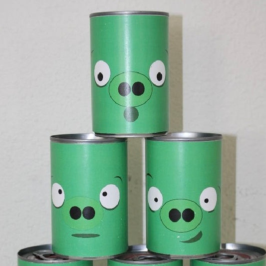 Angry Bird Can Game Printable