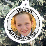 Baptism Christmas Ornament
