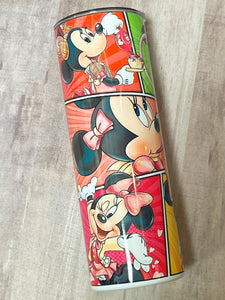 Minnie Mouse Panel Tumbler  *264