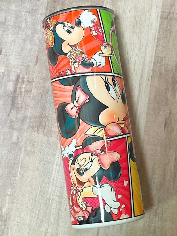 Minnie Mouse Panel Tumbler  *264