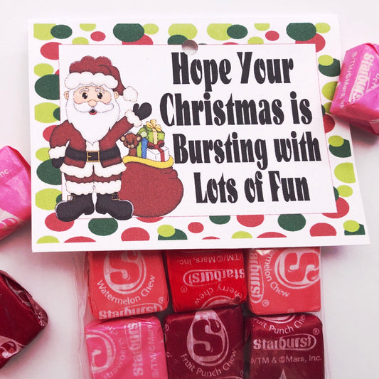 Bursting with Fun Printable Bag Toppers