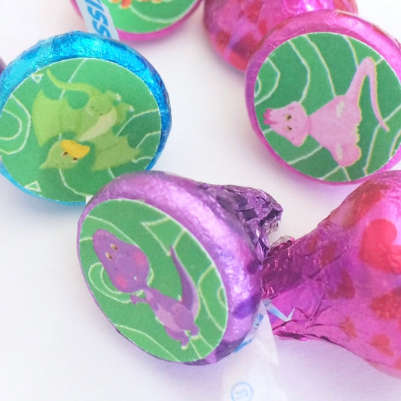 Dinosaur Kisses Printable Label