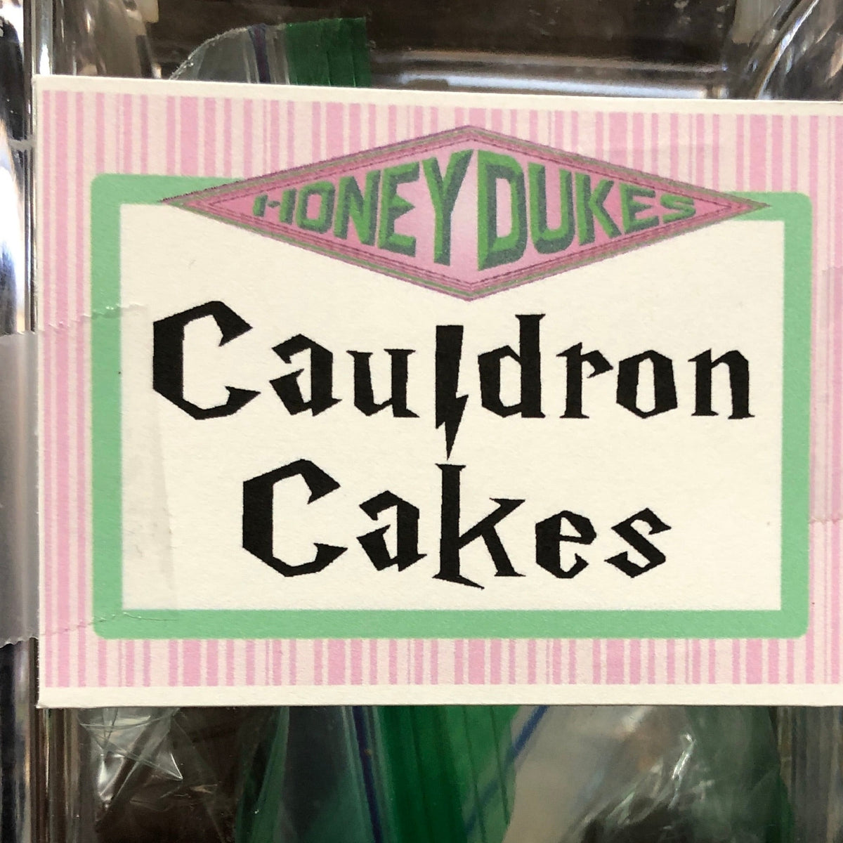 Cauldron Cakes Honeydukes Printable Bag Toppers