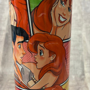 Ariel Little Mermaid Panel Tumbler