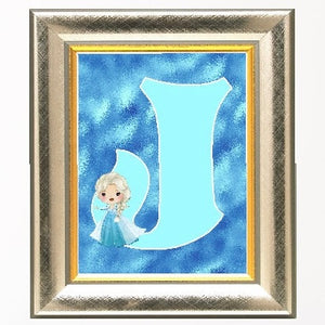 Elsa Monogram Print
