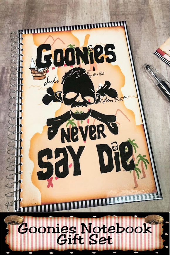 Goonies Never Say Die Notebook Gift Set