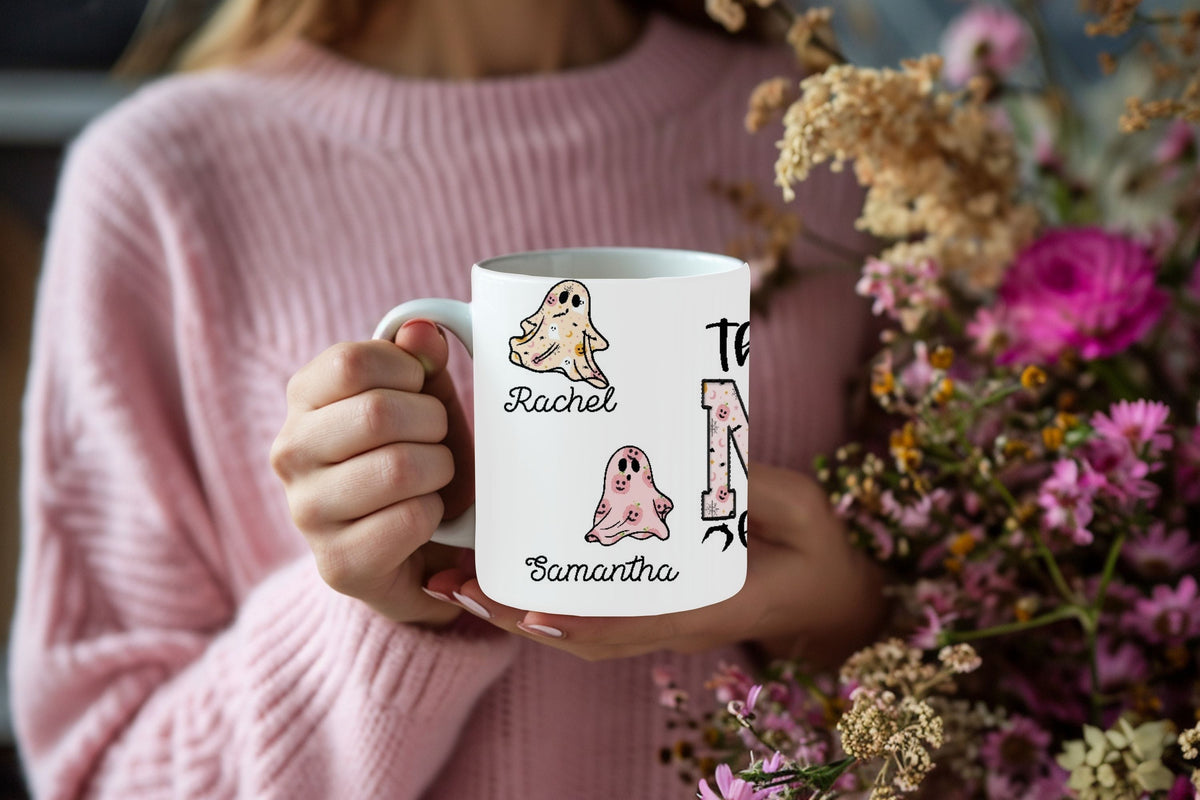 This Mama Loves Her Boos Personalized Halloween Coffee Mug