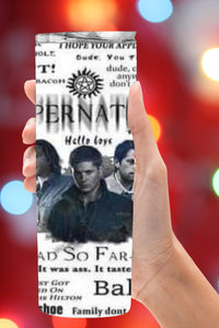 Hello Boys Supernatural Tumbler