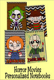 Horror Movies Personalized Notebook