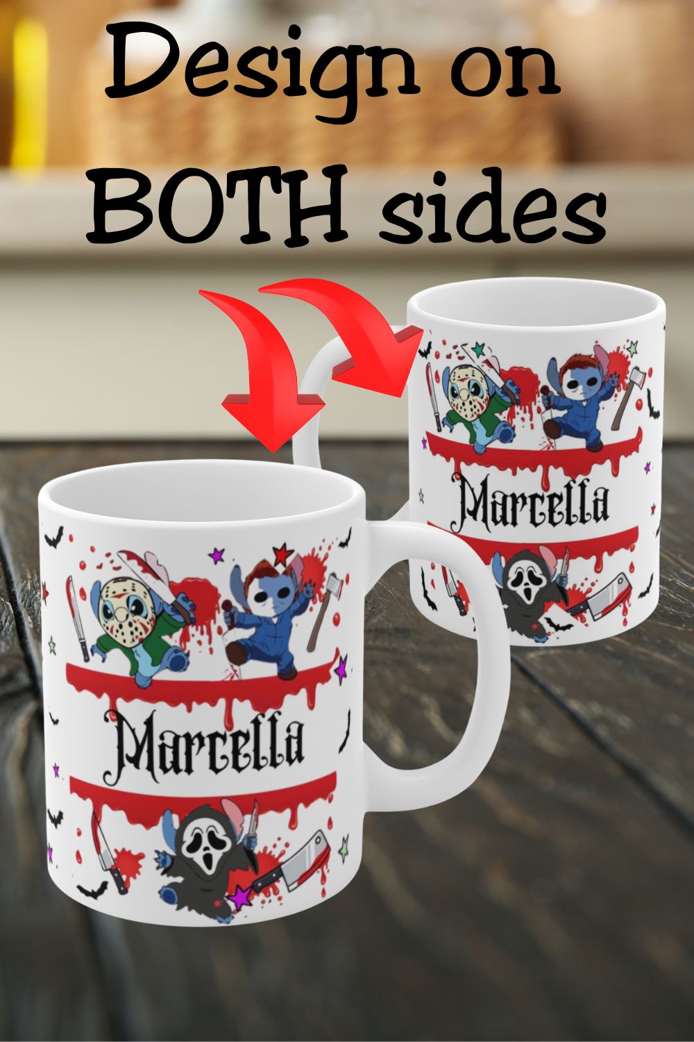 Halloween Villains Personalized Mug
