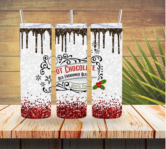 Hot Chocolate 20 ounce Stainless Steel Tumbler