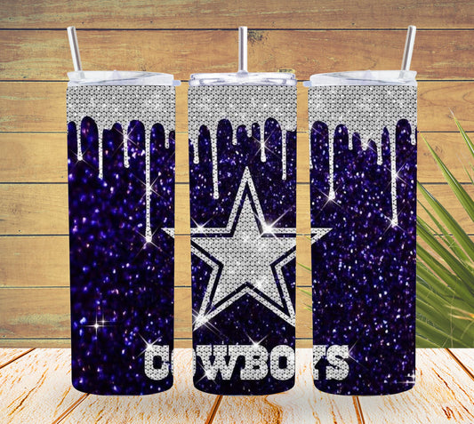 Rhinestone Cowboys 20 ounce Stainless Steel Tumbler   *667