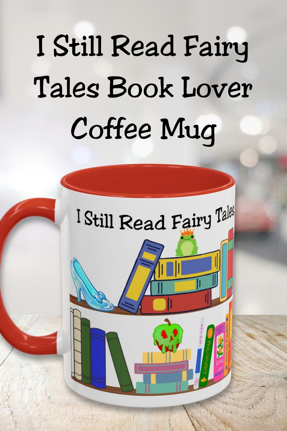 Spicy Fairy Tales Book Lover Coffee Mug