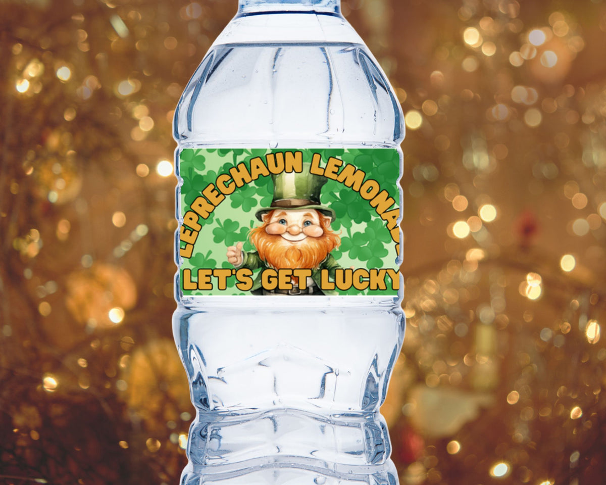 Leprechaun Lemonade Label Printable