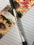 Personalized Fall Sunflowers Notebook Gift Set