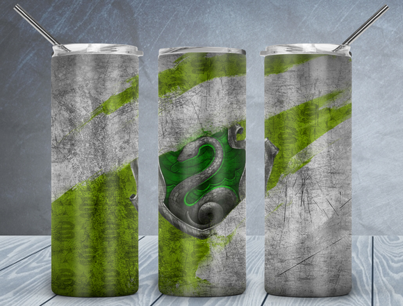 Torn Slytherin Harry Potter Tumbler
