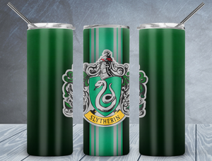 Slytherin Flag Harry Potter Tumbler