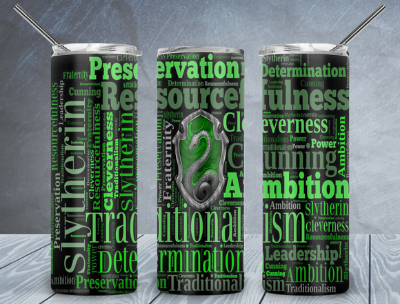 Slytherin Traits Harry Potter Tumbler