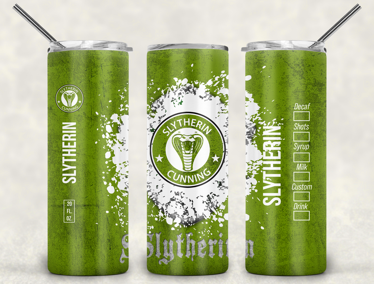 Cunning Slytherin Harry Potter Tumbler