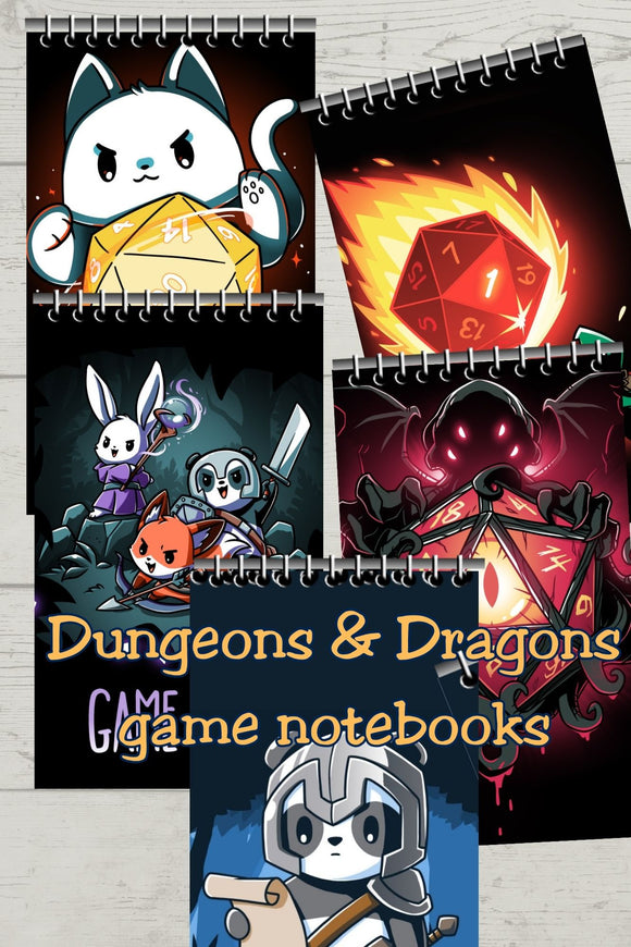 Dungeons & Dragons Game Notebook