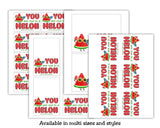 One in a Melon Canva Template Personalizable Bag Topper Printable