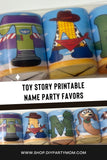 Toy Story Alphabet Hershey Candy Bar Wrapper Printable
