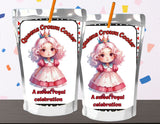 Cute Wonderland Capri Sun Printable Labels
