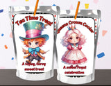 Cute Wonderland Capri Sun Printable Labels