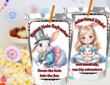 Cute Wonderland Capri Sun Printable Labels