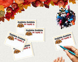 Thanksgiving Turkey Name Game Printable Set