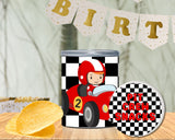 Pit Crew Snacks Race Car Pringles Label Printables