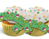 Grinch Cupcake Wrappers