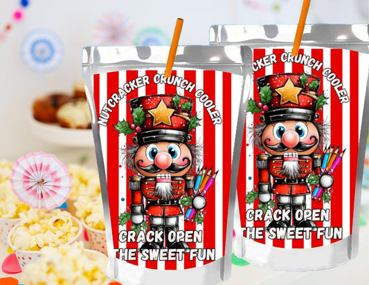 Nutcracker Crunch Cooler Capri Sun Label